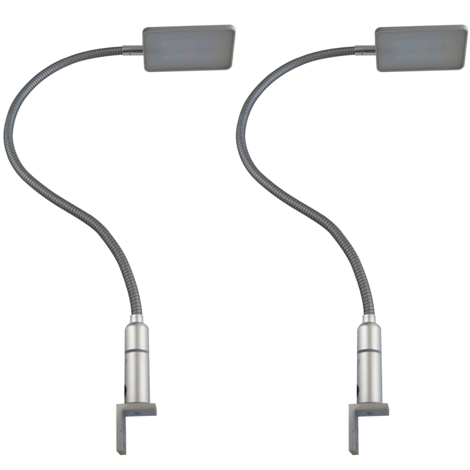 kalb LED Bettleuchte 4W Dimmbar Warmweiß Leseleuchte Flexibler Schwanenhals günstig online kaufen