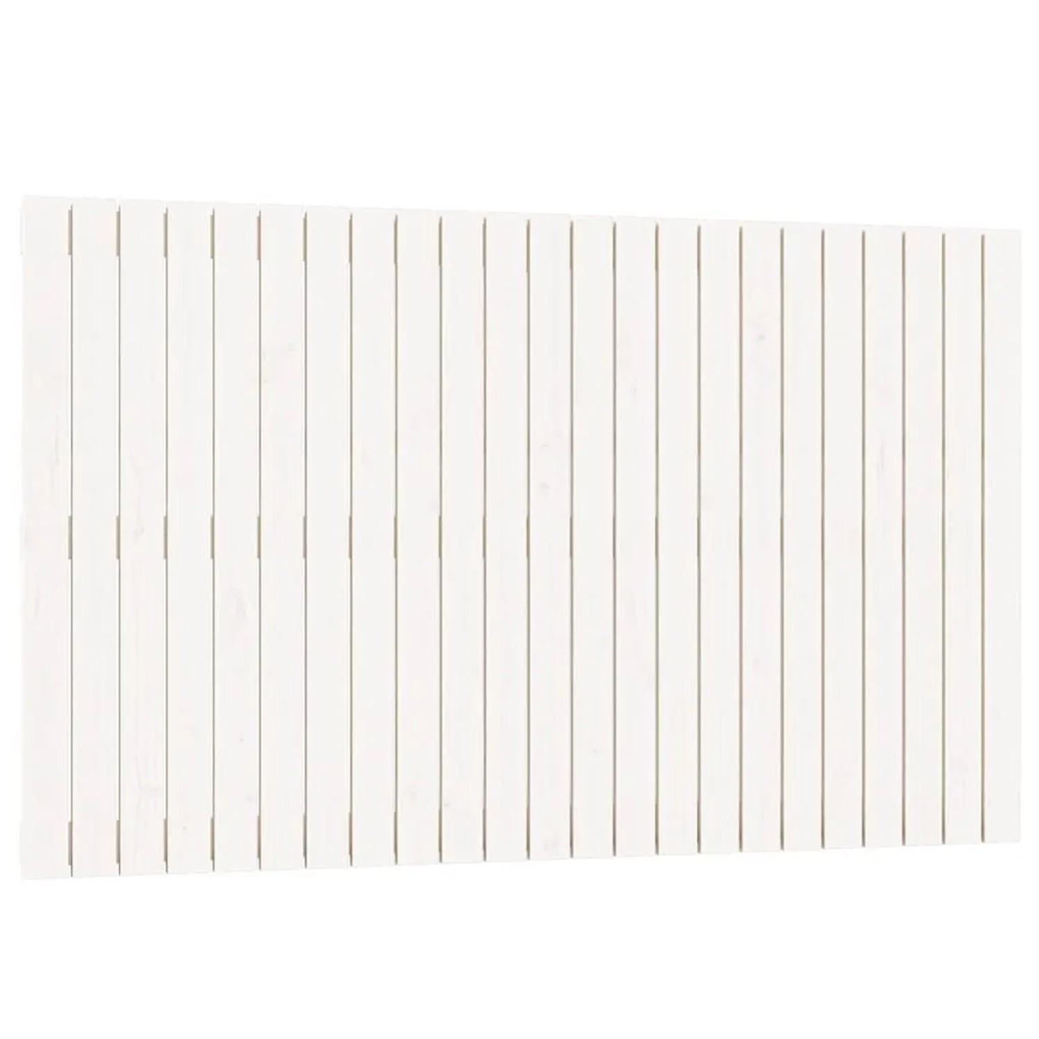 vidaXL Wand-Kopfteil Weiß 147x3x90 cm Massivholz Kiefer 824894