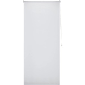 Weißes Thermo-Rollo Manresa, 80x175 cm, für Hitze- und Sonnenschutz im Innenbereich.