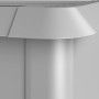 Biohort Schneckenschutz für Hochbeet, 1,5x0,5m, Silber-Metallic, Detailansicht.