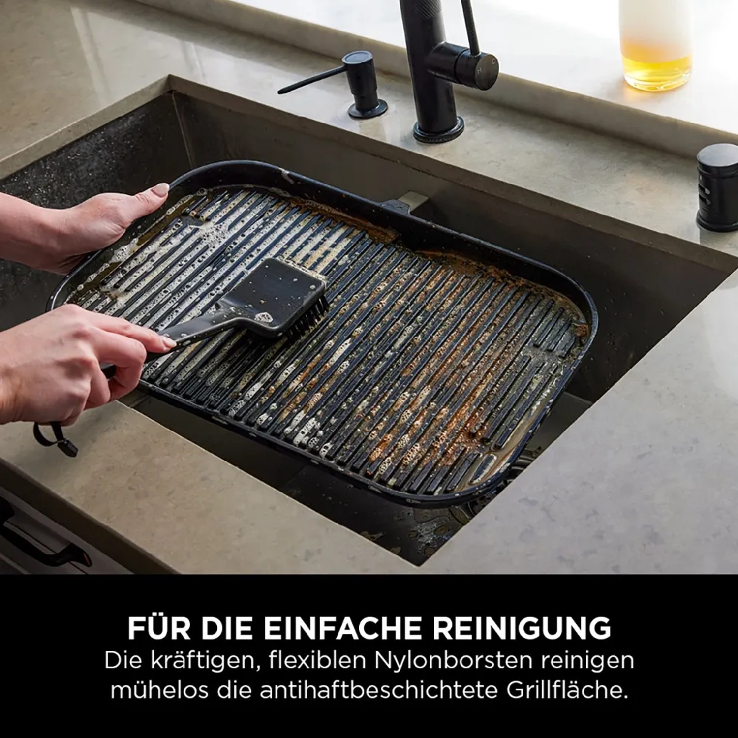 Für Indoor Und Outdoor Grill Reinigungsbürste Ede Produktbild-Vorschau 3
