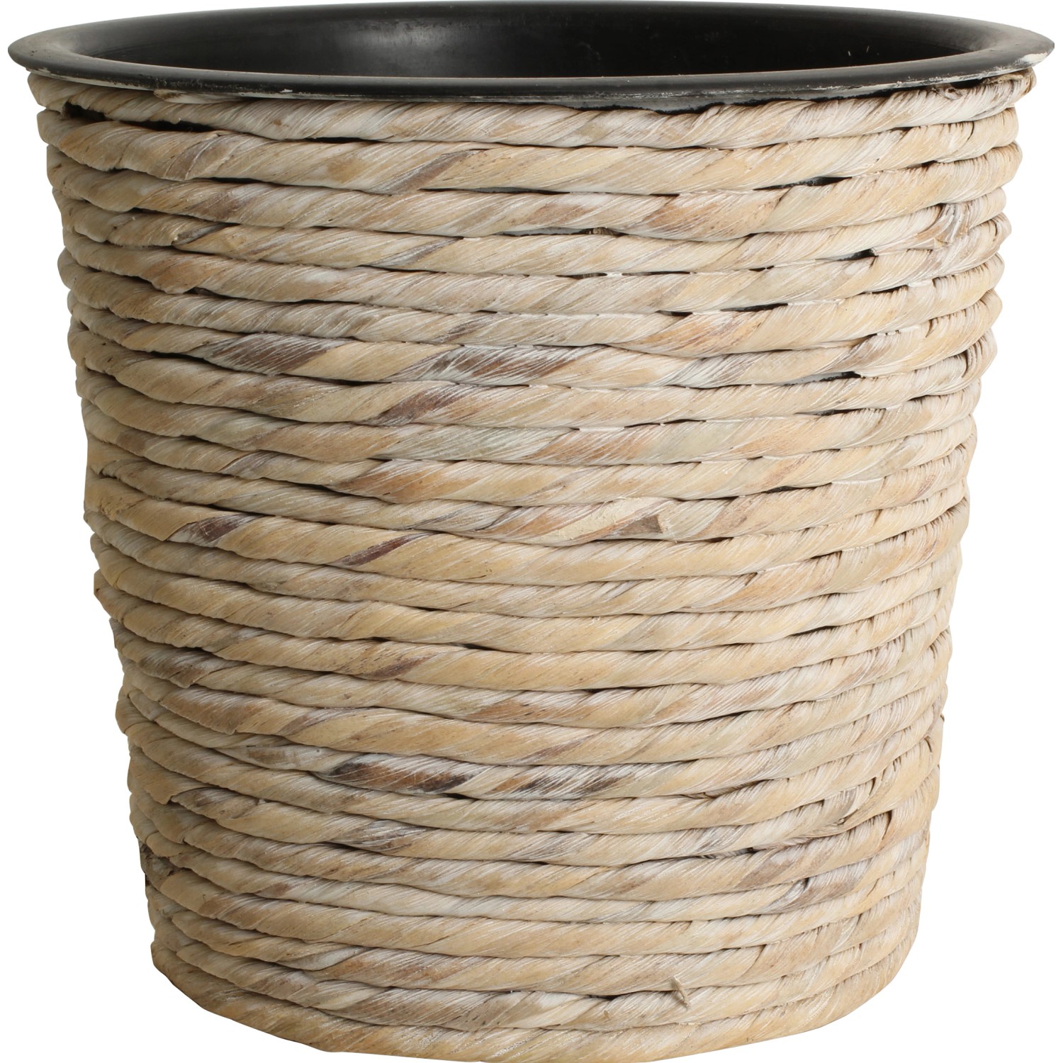 Pflanztopf Ø 21 cm x 19 cm Waschweiß Hyazinthe