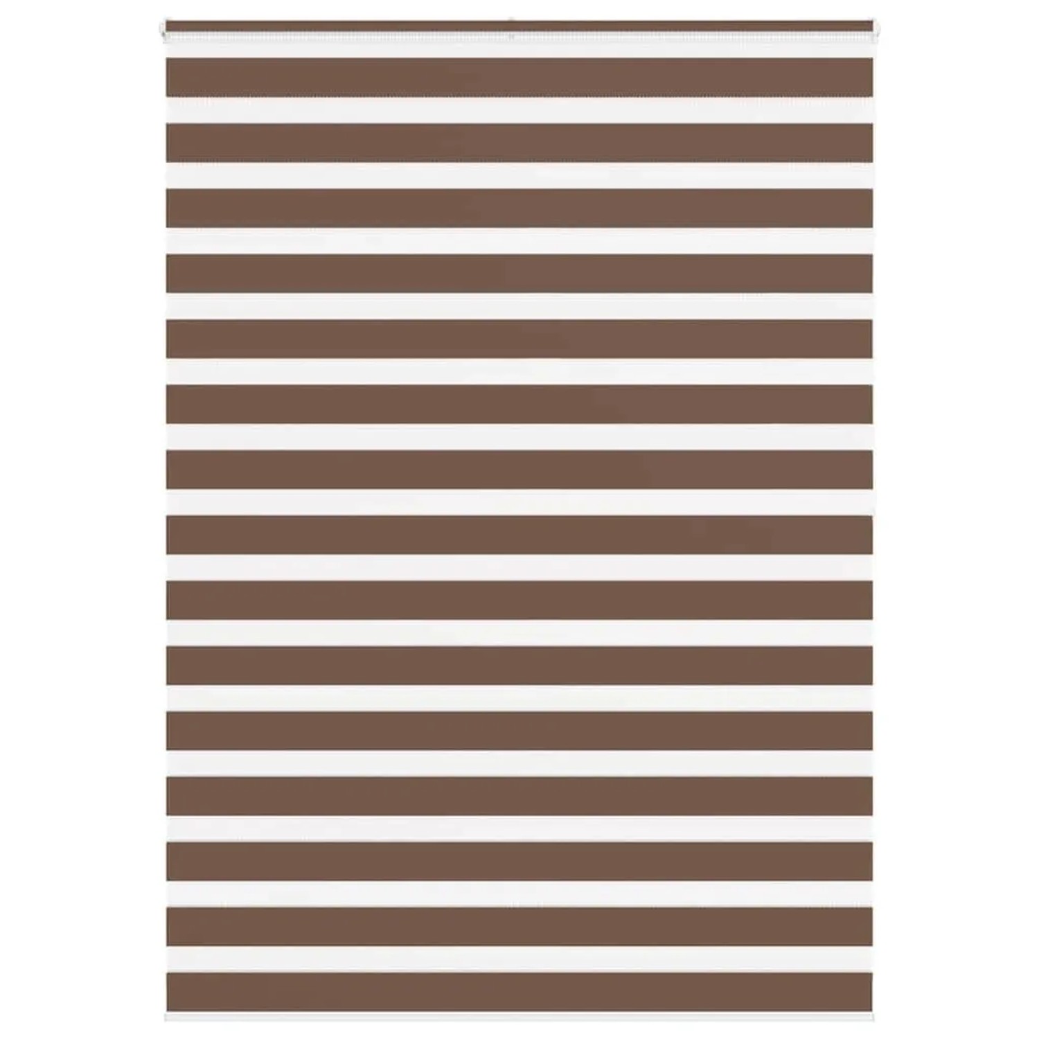 vidaXL Doppelrollo Braun 165x200 cm Stoffbreite 160,9 cm Polyester 4014378 günstig online kaufen