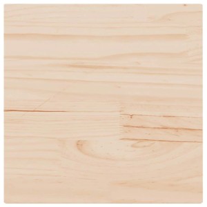 vidaXL Tischplatte 50x50x2,5 cm Quadratisch Massivholz Kiefer 847424