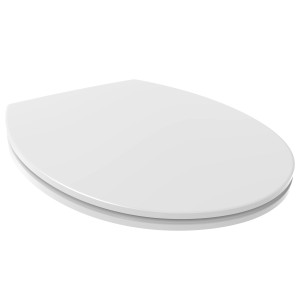 Weißer Domberg WC-Sitz aus Duroplast, passend für WC DB1003.
