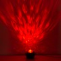 Näve LED-Tischlampe mit roter Galaxy/Wasser-Projektion für stimmungsvolle Lichteffekte.