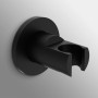 Ideal Standard Idealrain Brausehalter, rund, Schwarz. Halterung für Handbrause.