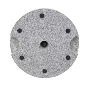 MCW Sonnenschirmständer F92 24kg Rund Grau