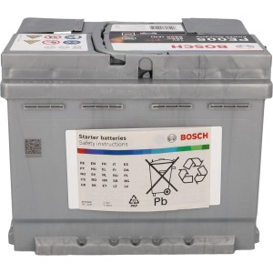 Bosch PowerLine EFB 60Ah Autobatterie für Start-Stopp-Systeme.