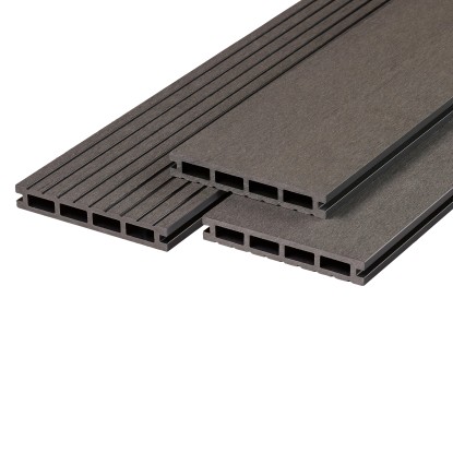 Terrassendiele WPC Anthrazit 2,1 cm x 14,5 cm x 300 cm