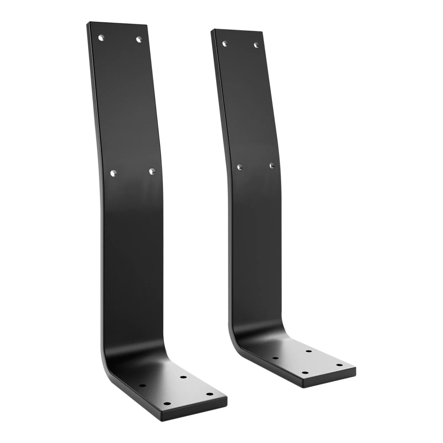 SOTECH Rückenlehnenhalterung Schwarz Matt für Holz Bänke und Betten