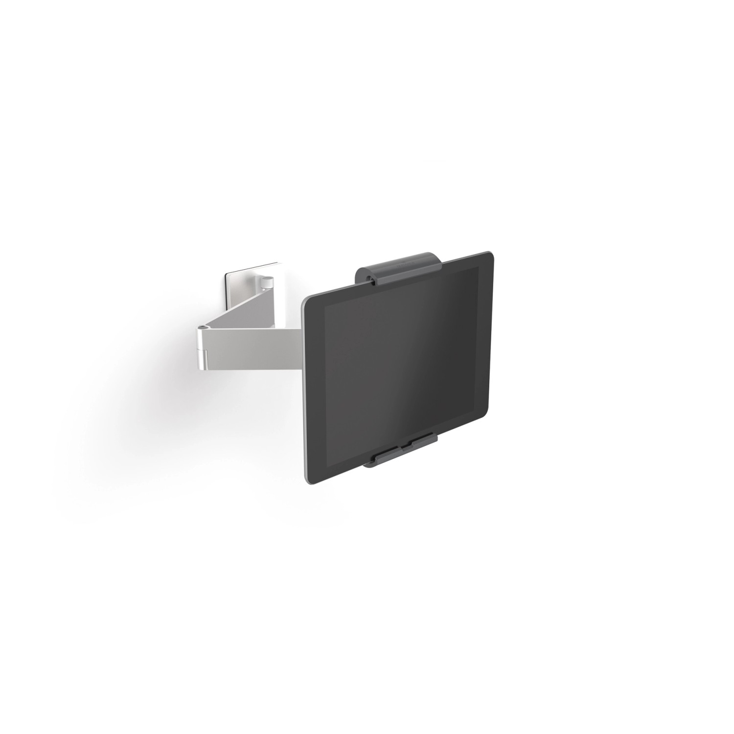 Thumbnail - Durable Tablet Wandhalterung mit Schwenkarm und Diebstahlsicherung Silber/Anthrazit