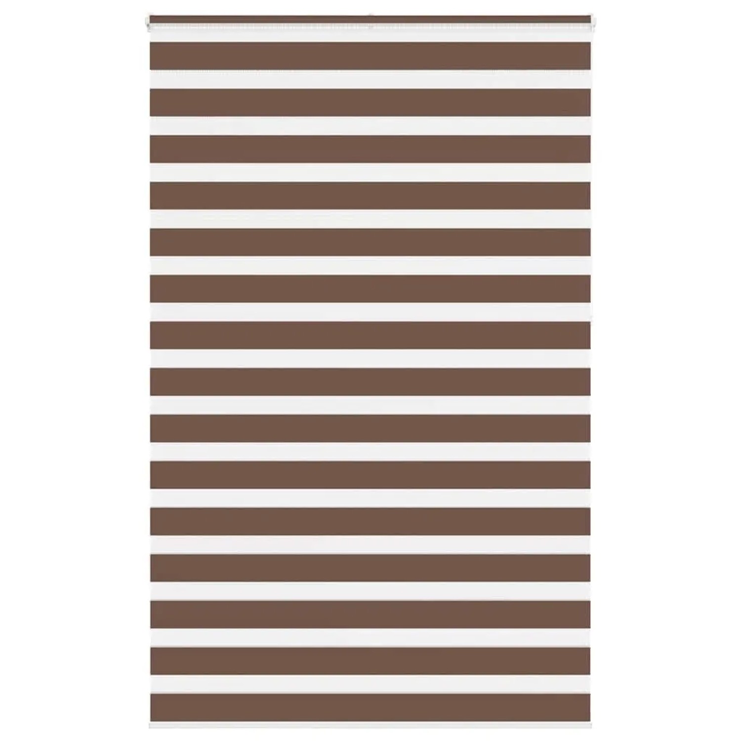 vidaXL Doppelrollo Braun 140x230 cm Stoffbreite 135,9 cm Polyester 4014399 günstig online kaufen