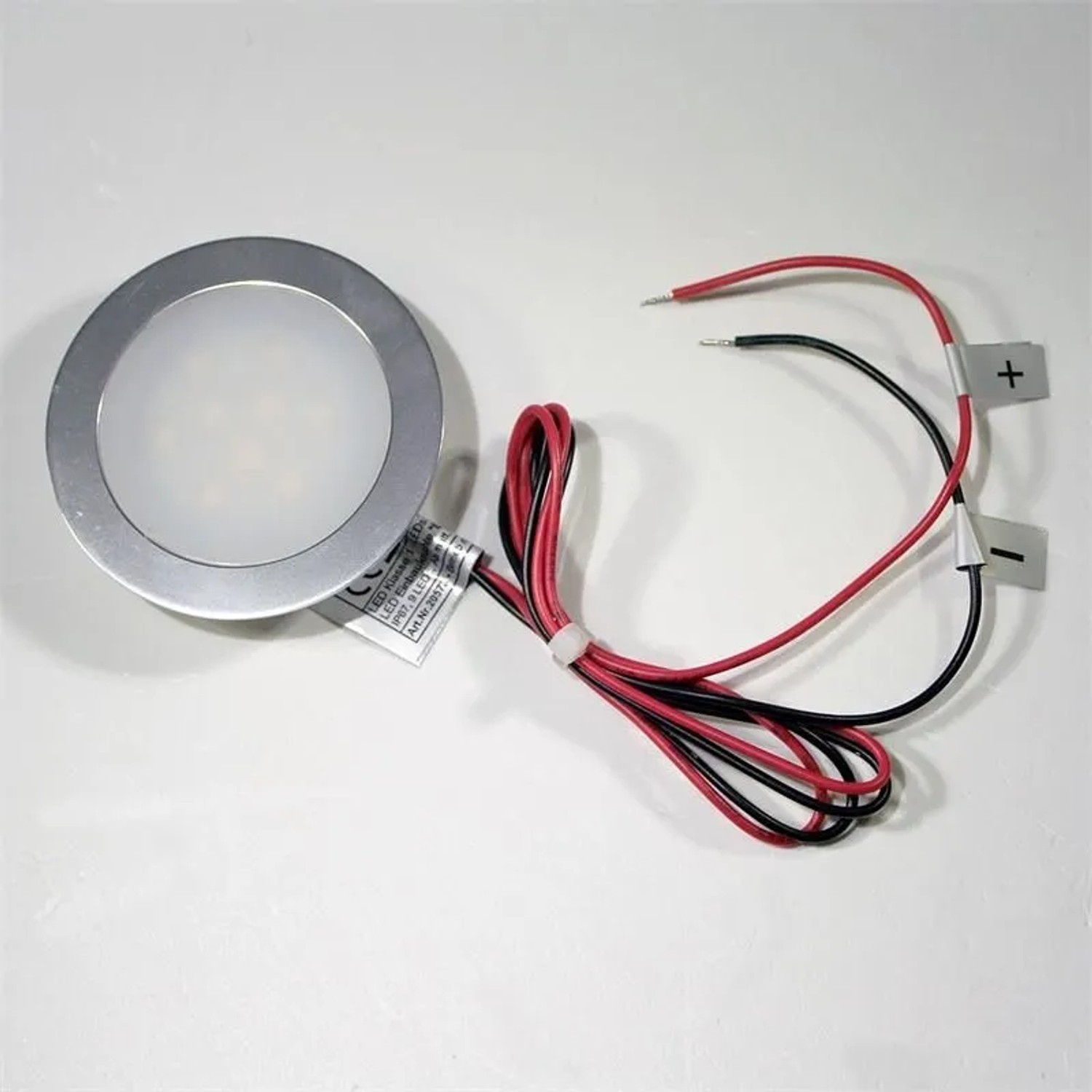 world-trading-net Einbauleuchte WTN EBL Slim IP67 9 LEDs Warmweiß