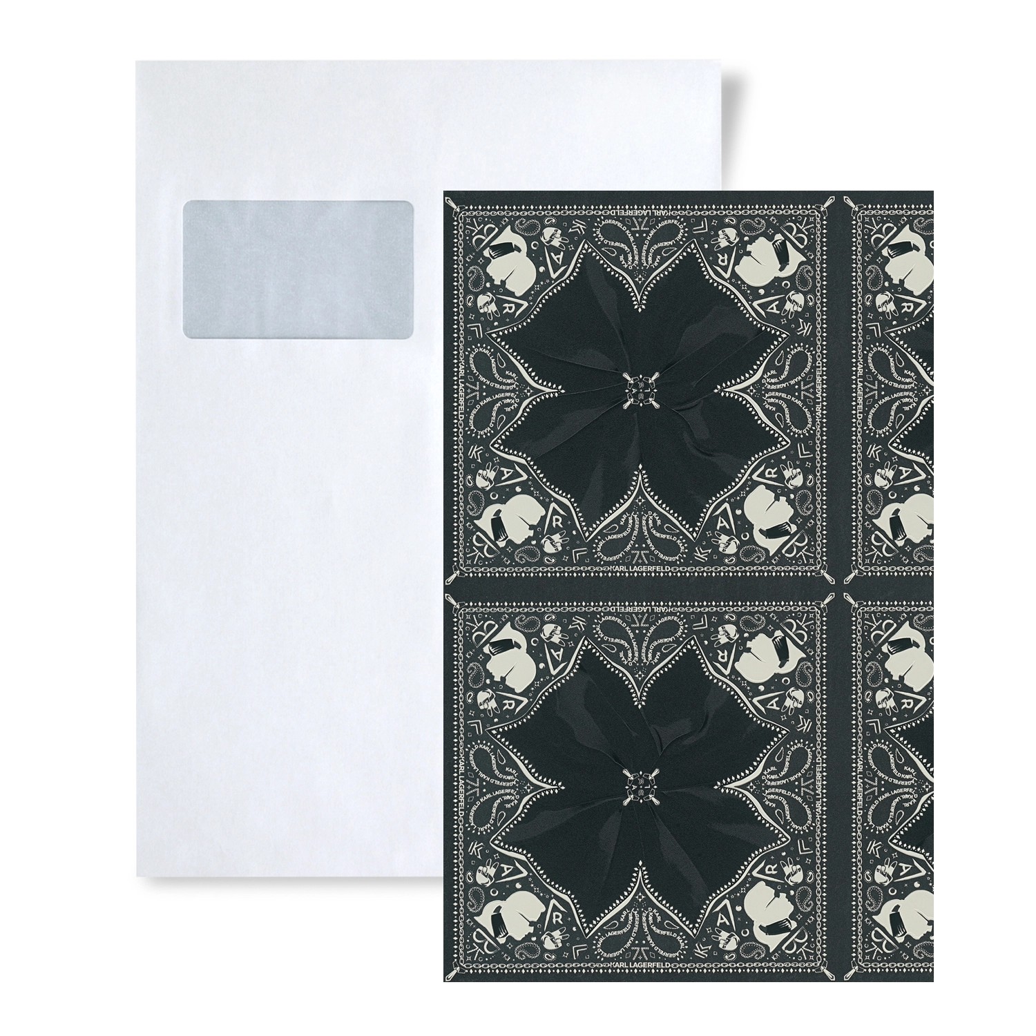 PROFHOME 1 MUSTERSTÜCK S-378452-GU DIN A4 MUSTER der Ornament Tapete günstig online kaufen