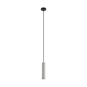 QAZQA Design Pendelleuchte Gunmetal GU10 50mm IP44 Tuba