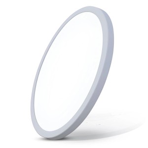 Runde, weiße ENOVALITE LED Aufbauleuchte/Deckenleuchte mit CCT-Funktion (12W, 1190lm).