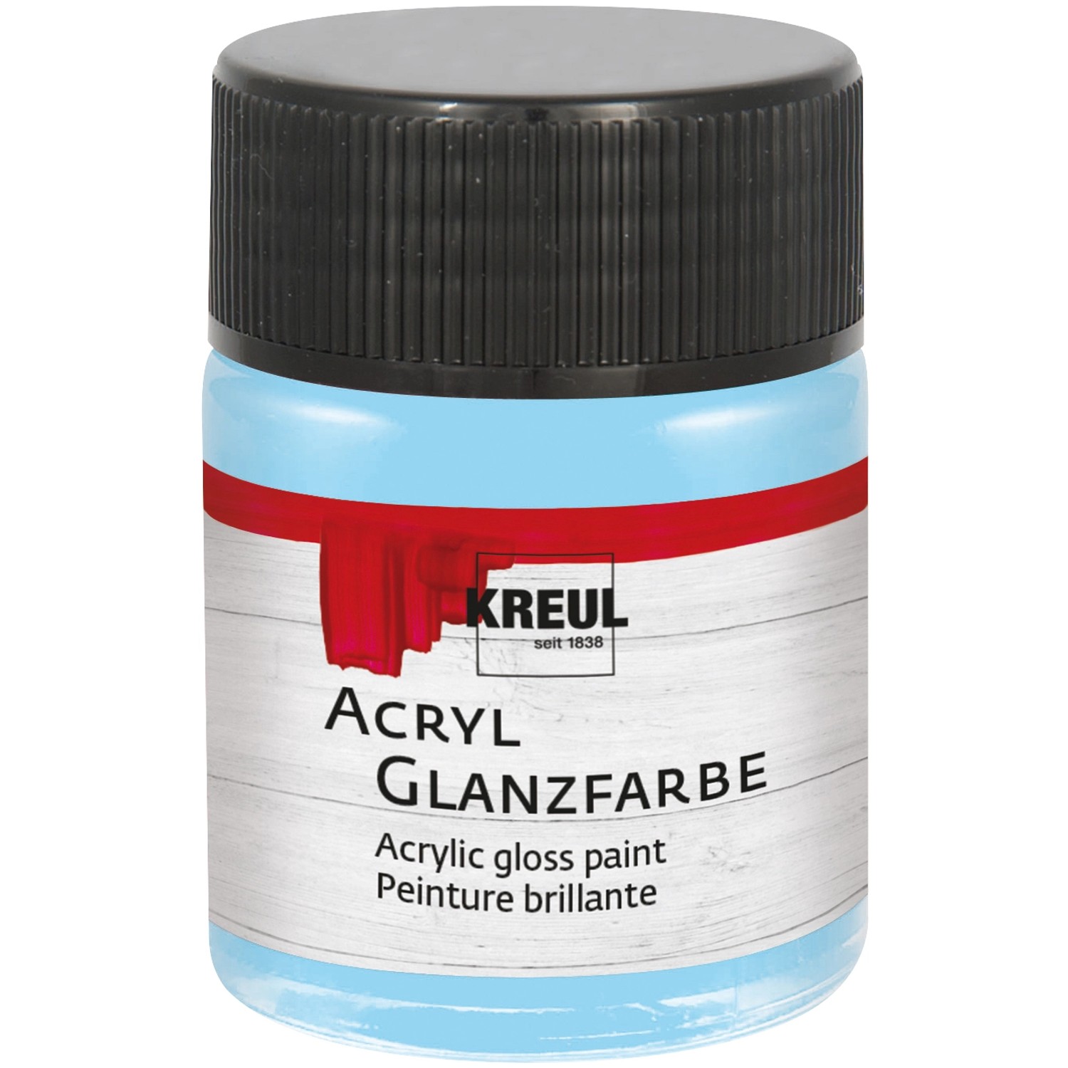 Kreul Acryl Farbe Glänzend Hellblau 50 ml