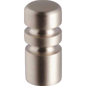 Metall Knopf 1576, vernickelt, für Möbelgriffe und Möbelknöpfe.