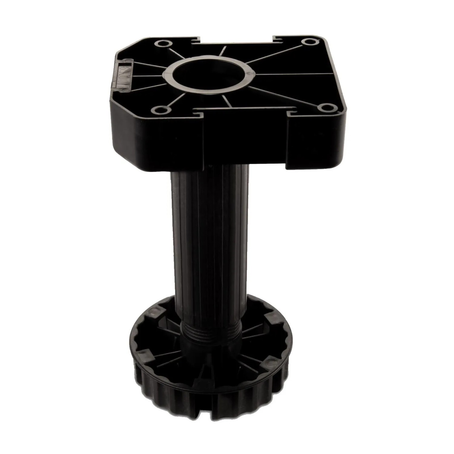 SOTECH 20er Set Möbelfüße Schwarz mit Sockelhöhe 160 mm