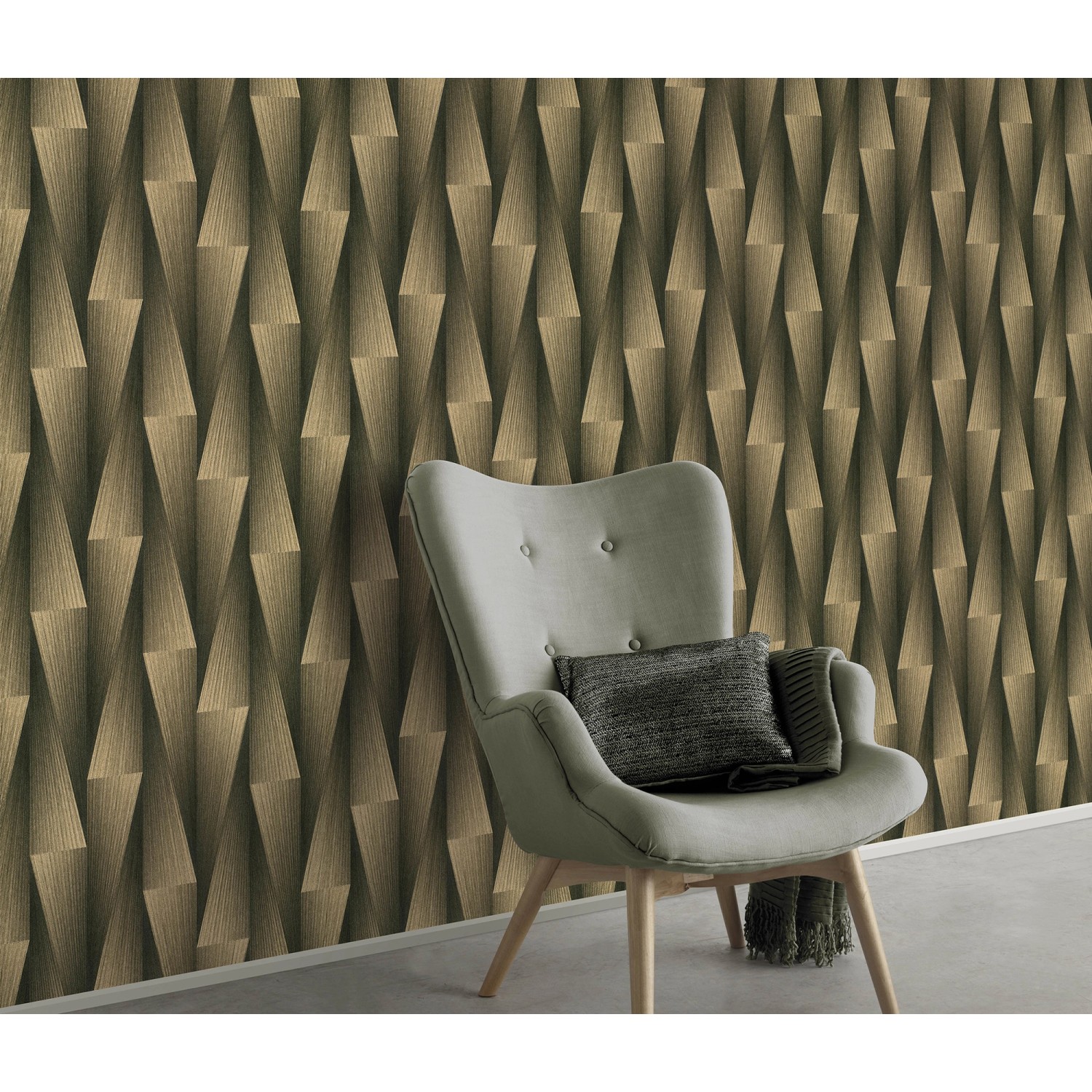 Erismann Vliestapete Fashion for Walls Shift Schwarz FSC®_4