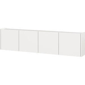 Weißer Germania Mehrzweckschrank (183x45x25cm) für Garderobe oder Flur.