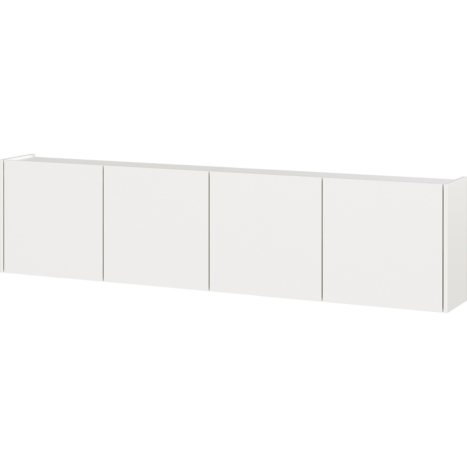 Germania Mehrzweckschrank 183 cm x 45 cm x 25 cm Weiß