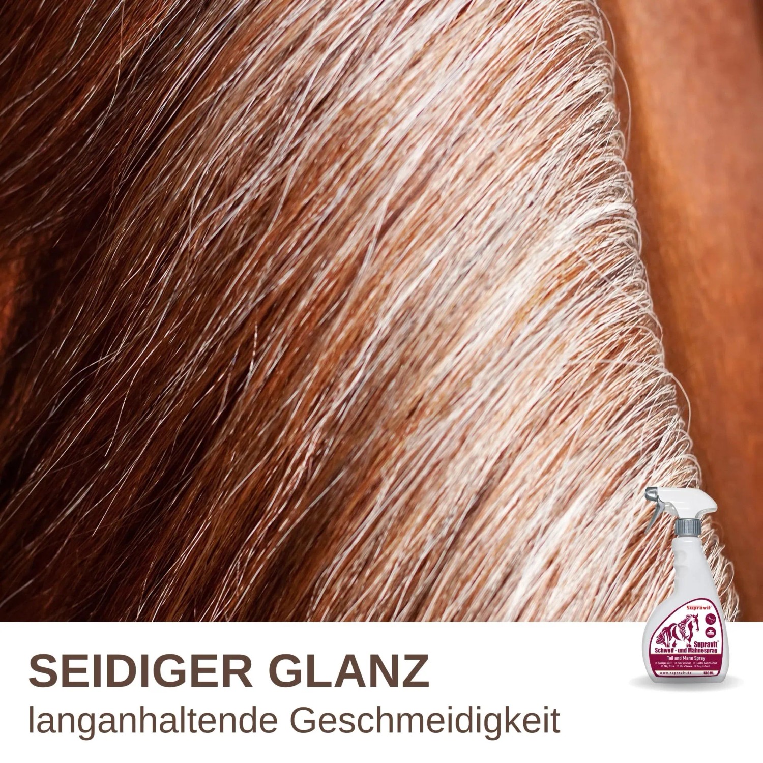 Supravit Schweif und Mähnenspray Pferd_3
