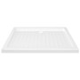 vidaXL Duschwanne Anti-Rutsch Weiß 90x70x4 cm ABS 148896_3