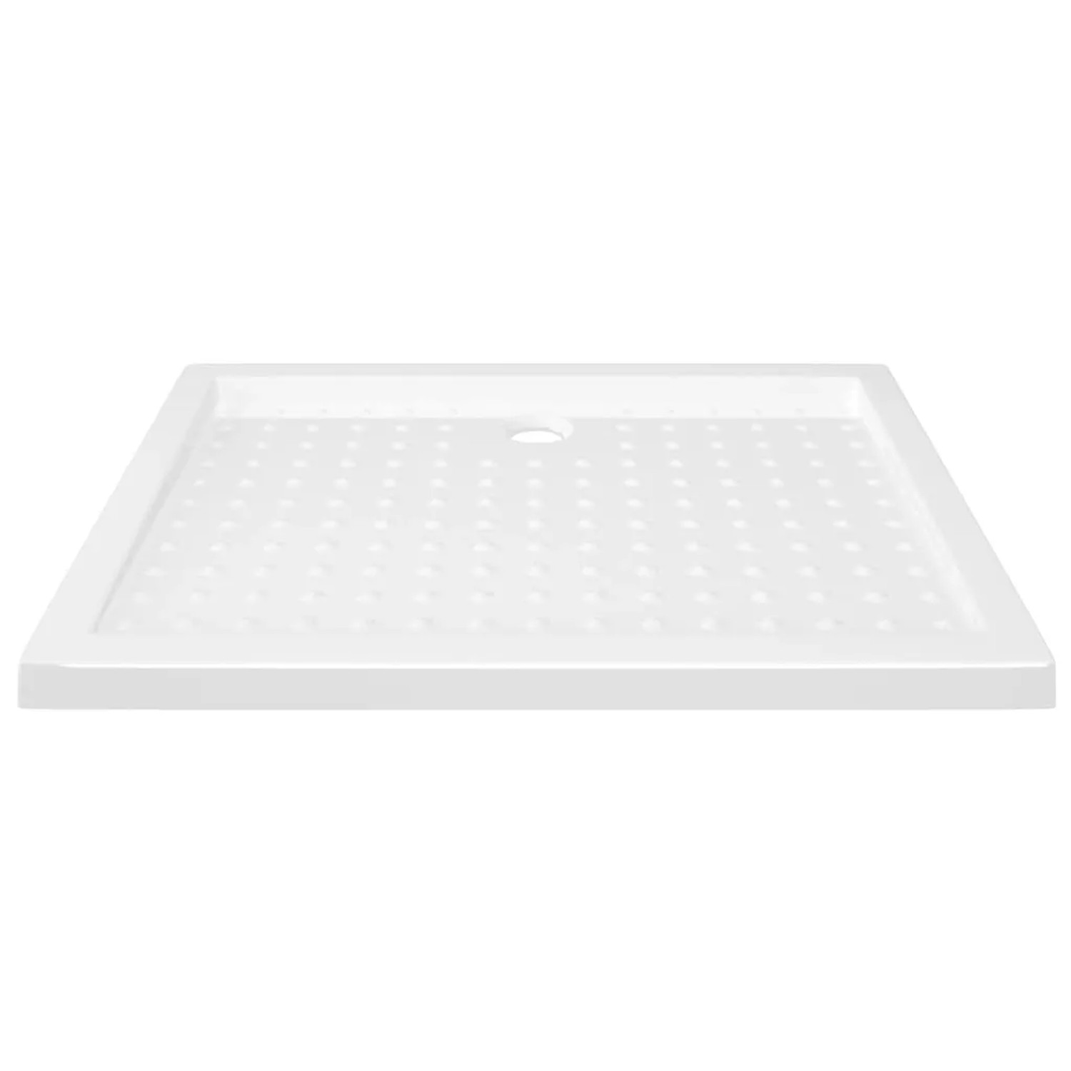 vidaXL Duschwanne Anti-Rutsch Weiß 90x70x4 cm ABS 148896_3