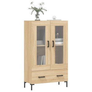 vidaXL Highboard Sonoma-Eiche 69,5x31x115 cm Holzwerkstoff 828303