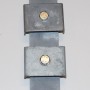 Gabiona Verbindungsklammer für Gabionen mit 5x20 cm Maschenweite.
