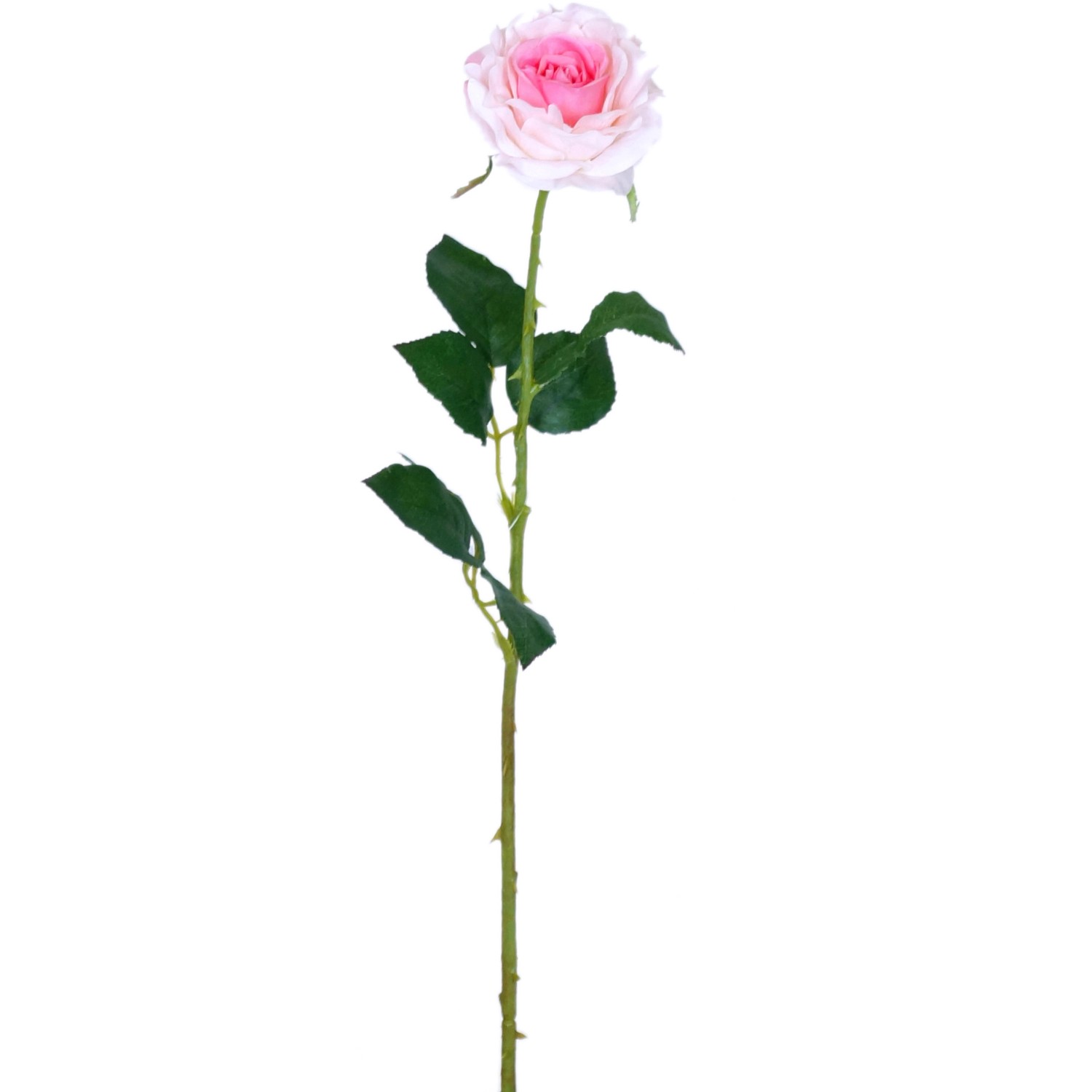 Kunstblume Rose Pink 52 cm