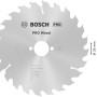Bosch Kreissägeblatt Optiline Wood, 190 mm Durchmesser, für präzise Holzschnitte.