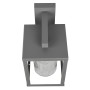 Anthrazitfarbene Trio Lunga Außenwandleuchte mit Bewegungsmelder. Moderne Wandlampe für den Außenbereich.