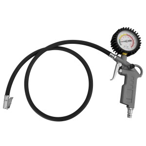 Güde Reifenfüller 12/1 m: Reifenfüller mit Manometer und Schlauch für Kompressoren.