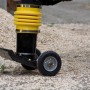 Scheppach Vibrationsstampfer VS 1000 für Verdichtungsarbeiten im Garten- und Landschaftsbau.