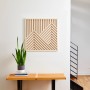 Bild mit Command Klebestreifen an Wand befestigt. Klebehaken für Bilderrahmen.