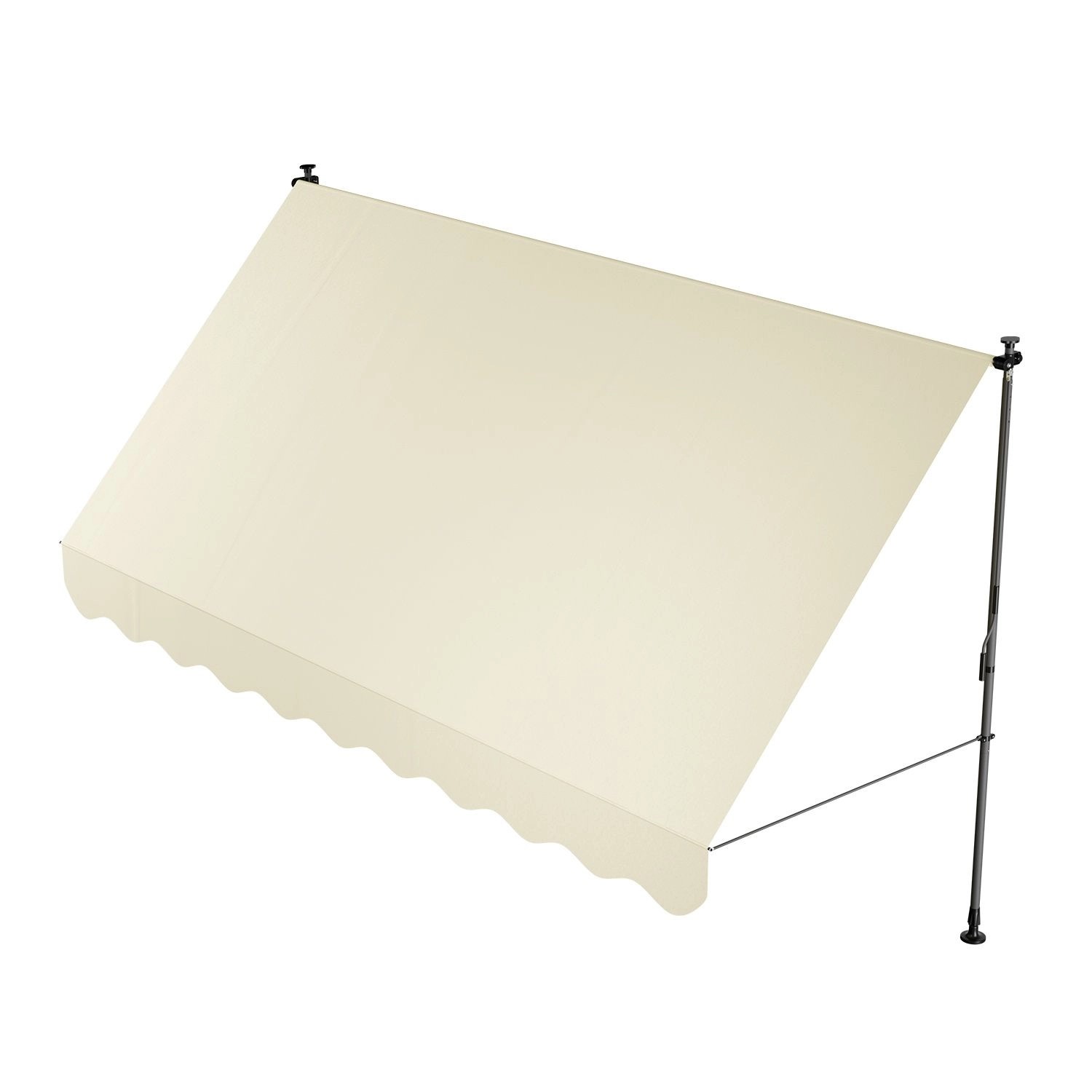 Juskys Klemmmarkise Kapstadt 350 x 120 cm Beige günstig online kaufen