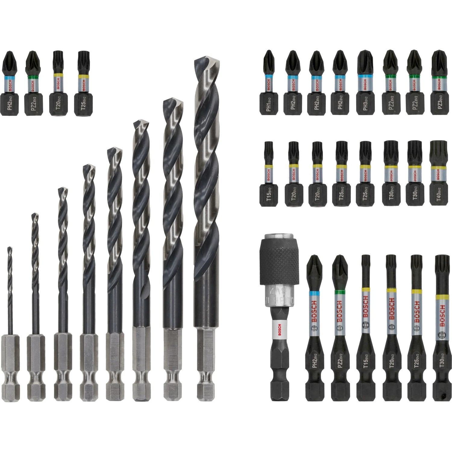 Bosch Pro Impact Metal 35-teiliges Schrauberbit und Metallbohrer Set.