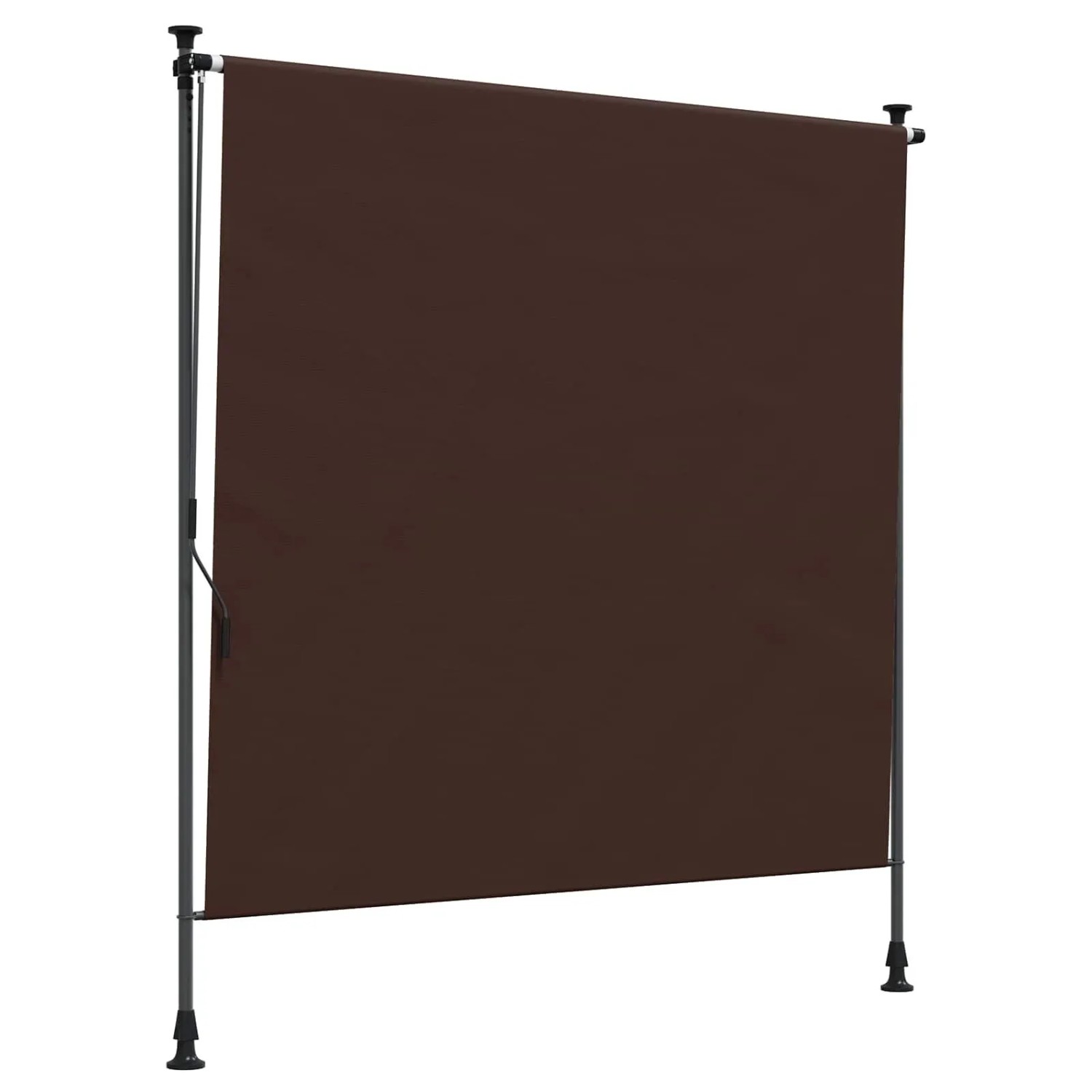 vidaXL Outdoor Rollo Braun 100 x 270 cm 42037125