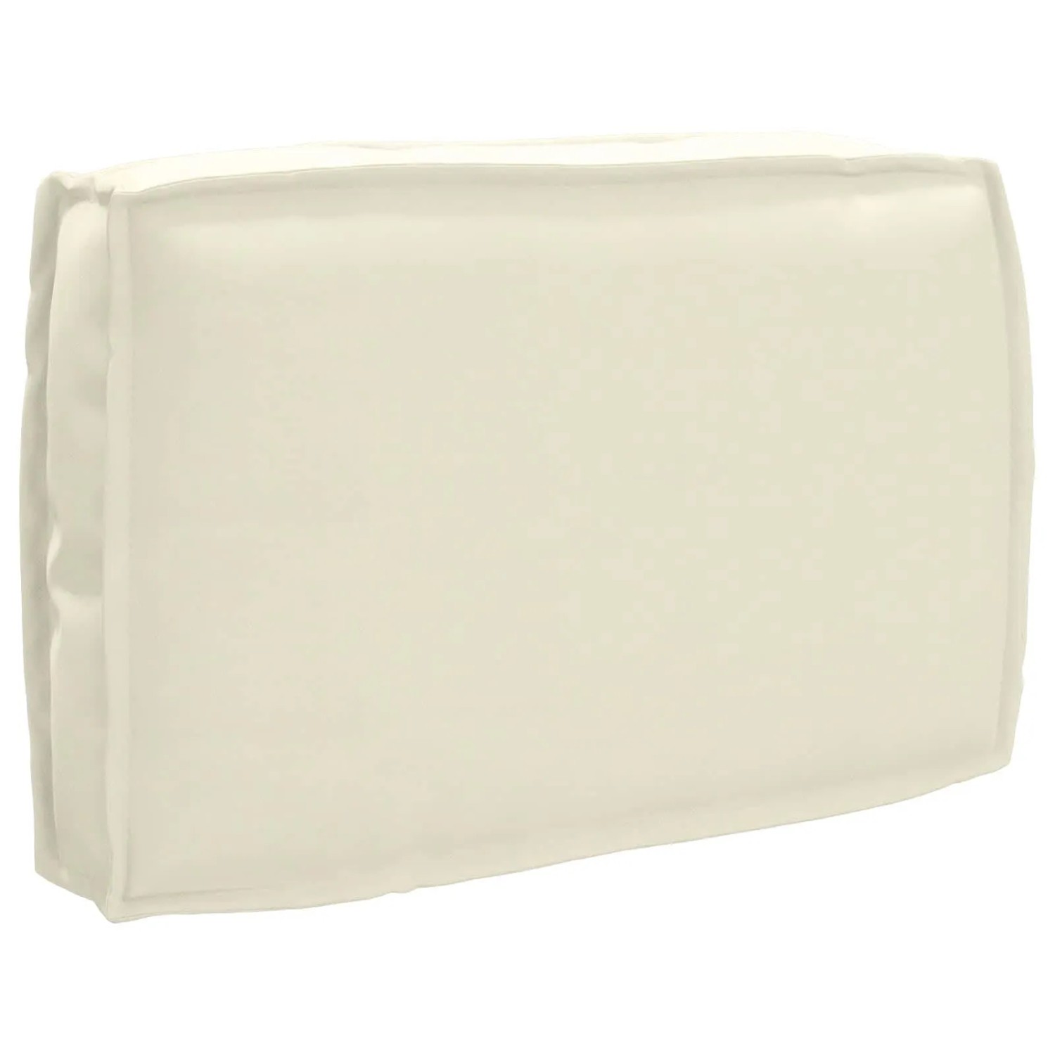 vidaXL Kissen Creme 60 x 40 x 12 cm Oxford-Stoff 42001480