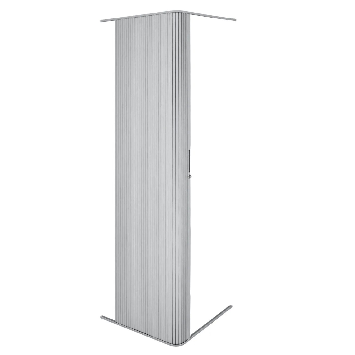 Monstershop Rollladen Duschtür Silber