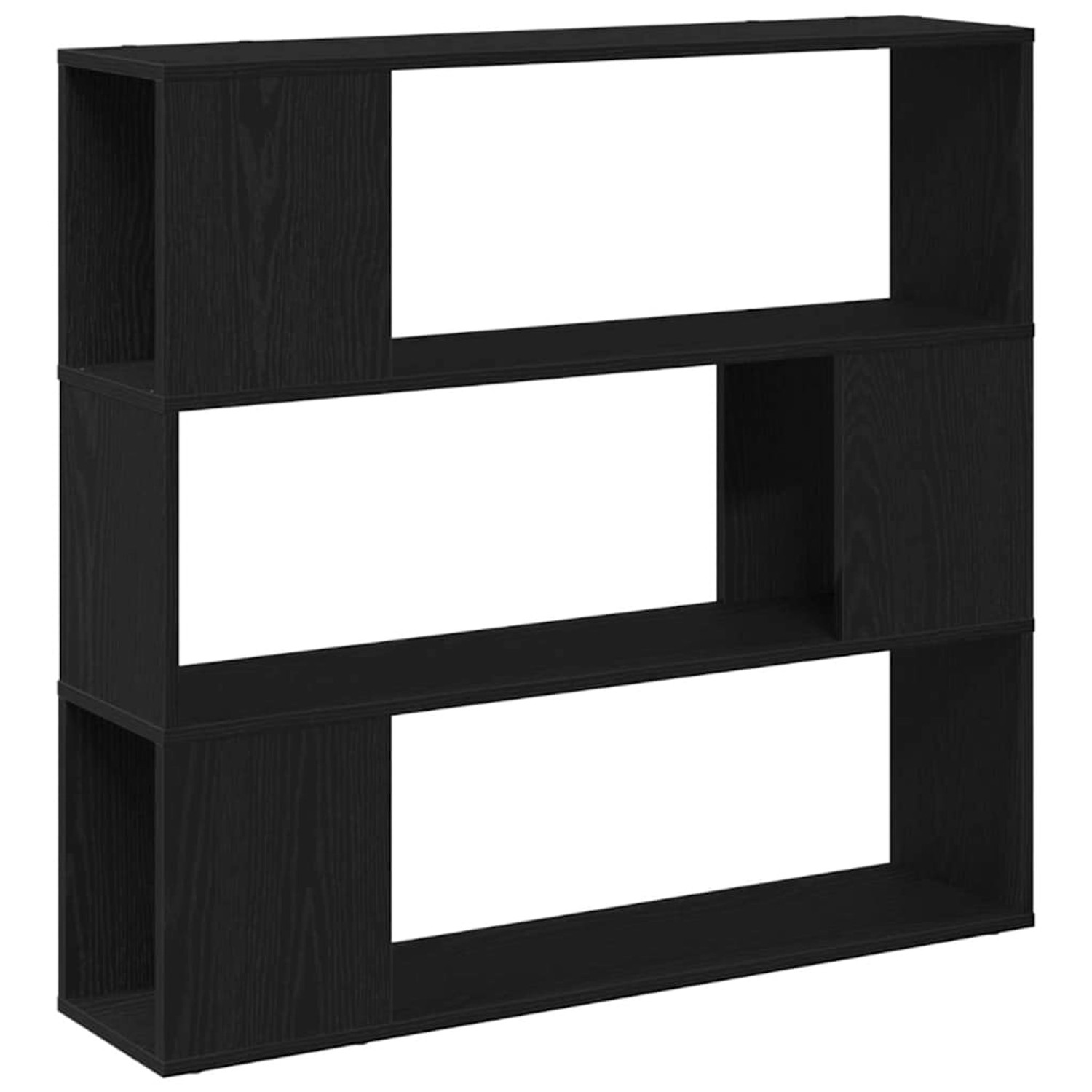 vidaXL TV-Schrank Schwarz 100 x 24 x 94 cm Holzwerkstoff 862696 günstig online kaufen