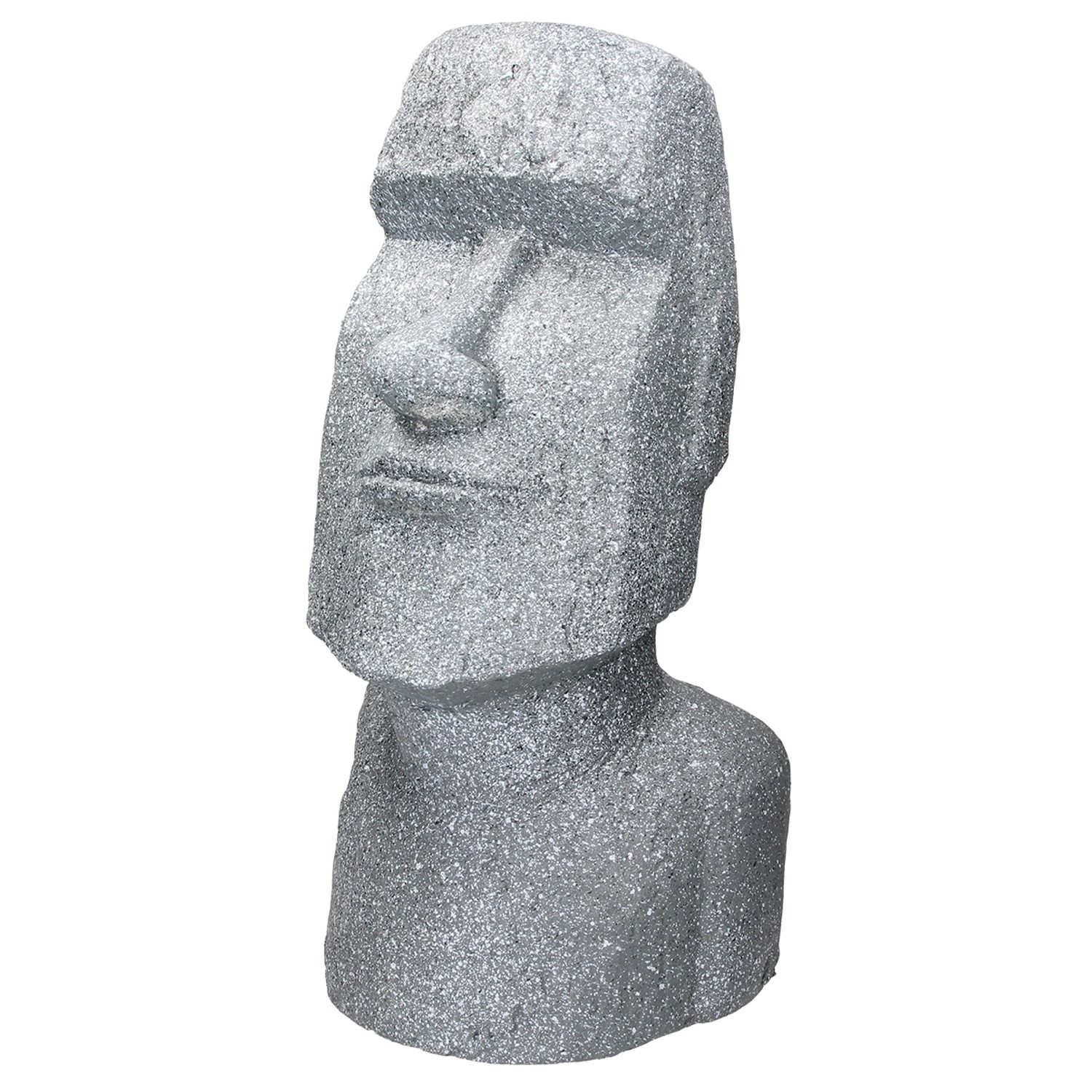 ECD Germany Moai Figur Rapa Nui Kopf 53,5 cm Hoch aus Steinguss Kunstharz G günstig online kaufen