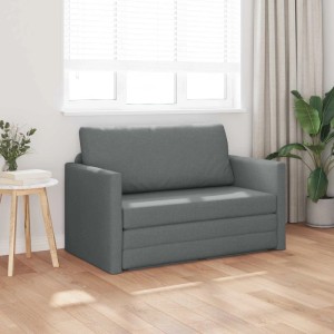 vidaXL Klappsofa Bett Dunkelgrau 124 x 71 x 78 cm Stoff 42030513