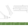 Treppe Mykonos Pro Eiche Gew. L 90 cm Holz-Edelstahl-Geländer FSC®_9