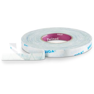 Siga Twinet Klebeband, 20mm x 50m Rolle für Dämmstoffzubehör.