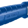 LUX Kabelmesser Universal Comfort, blaues Kabelmesser mit Metalleinsatz.