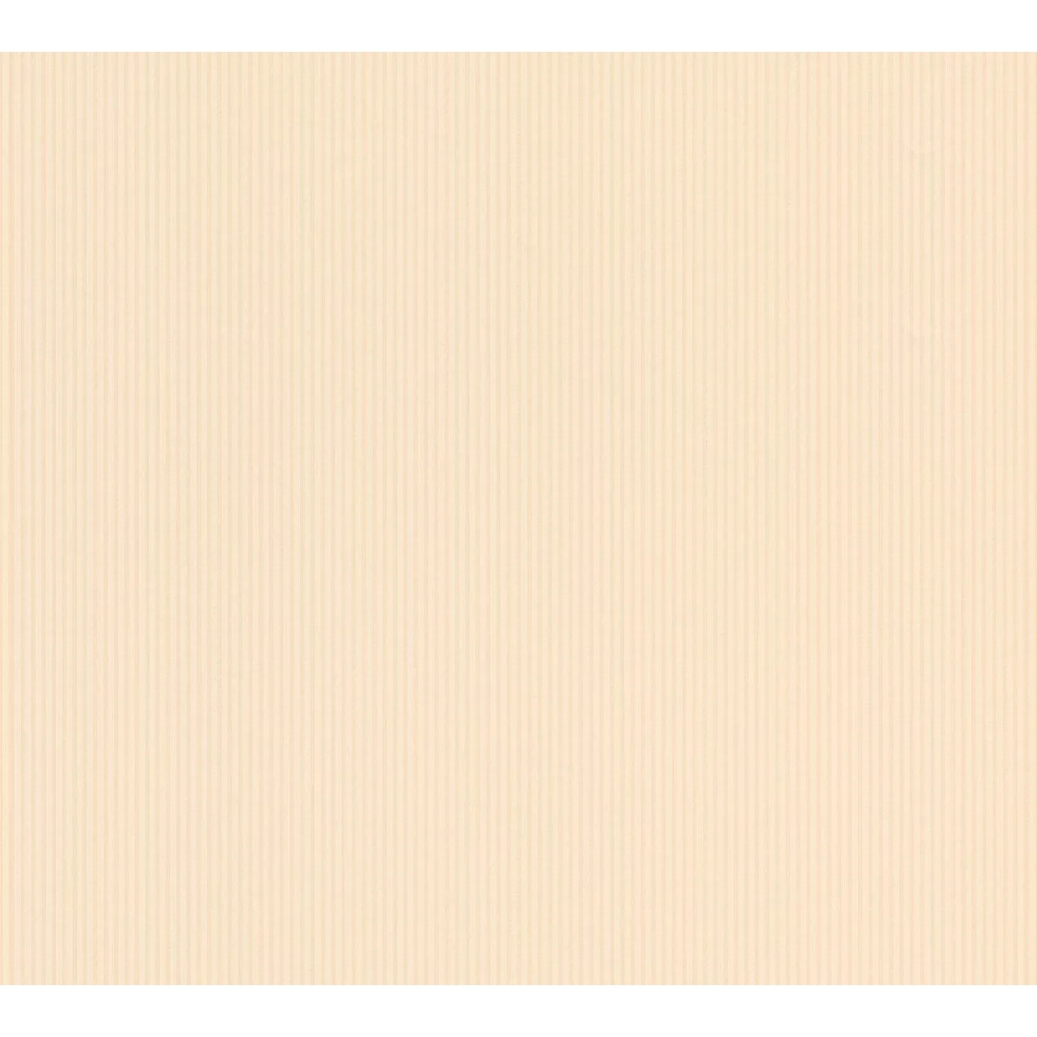 A.S. Création Tapete Streifenmuster Pastellgelb 53 cm x 10,05 m AS-908742